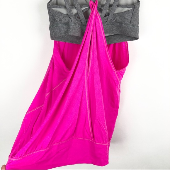 Lululemon Nouveau Limits Tank Raspberry Glo Light - Picture 9 of 10